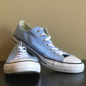 Classic Blue Converse low top shoes